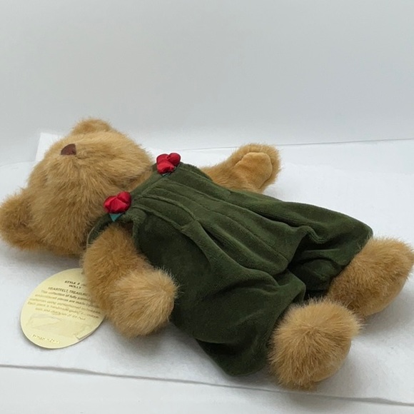 Jerry Elsner Heartfelt Treasures Bear Holly Vintage - Picture 3 of 13